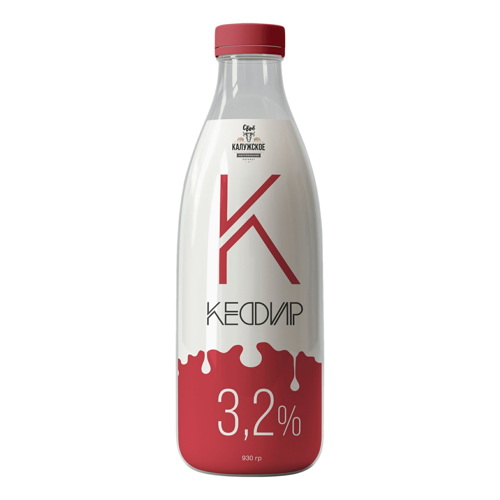 Кефир Свое Калужское 3,2% БЗМЖ 930 мл