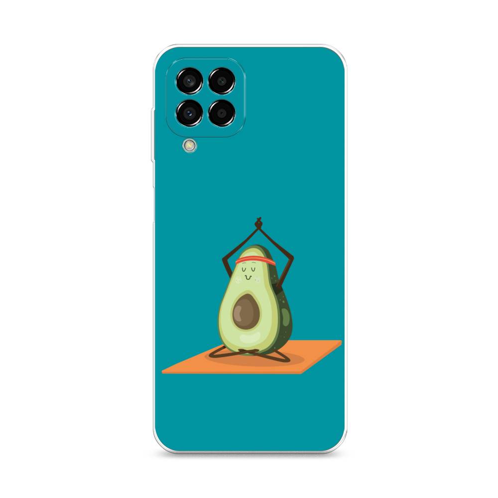 

Чехол на Samsung Galaxy M33 "Расслабься с авокадо", Голубой, 2105650-6