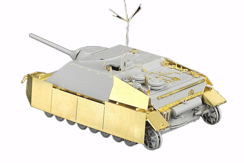 

Фототравление Voyager Model 1/72 для WWII German Jagdpanzer IV PE72029, Однотонный