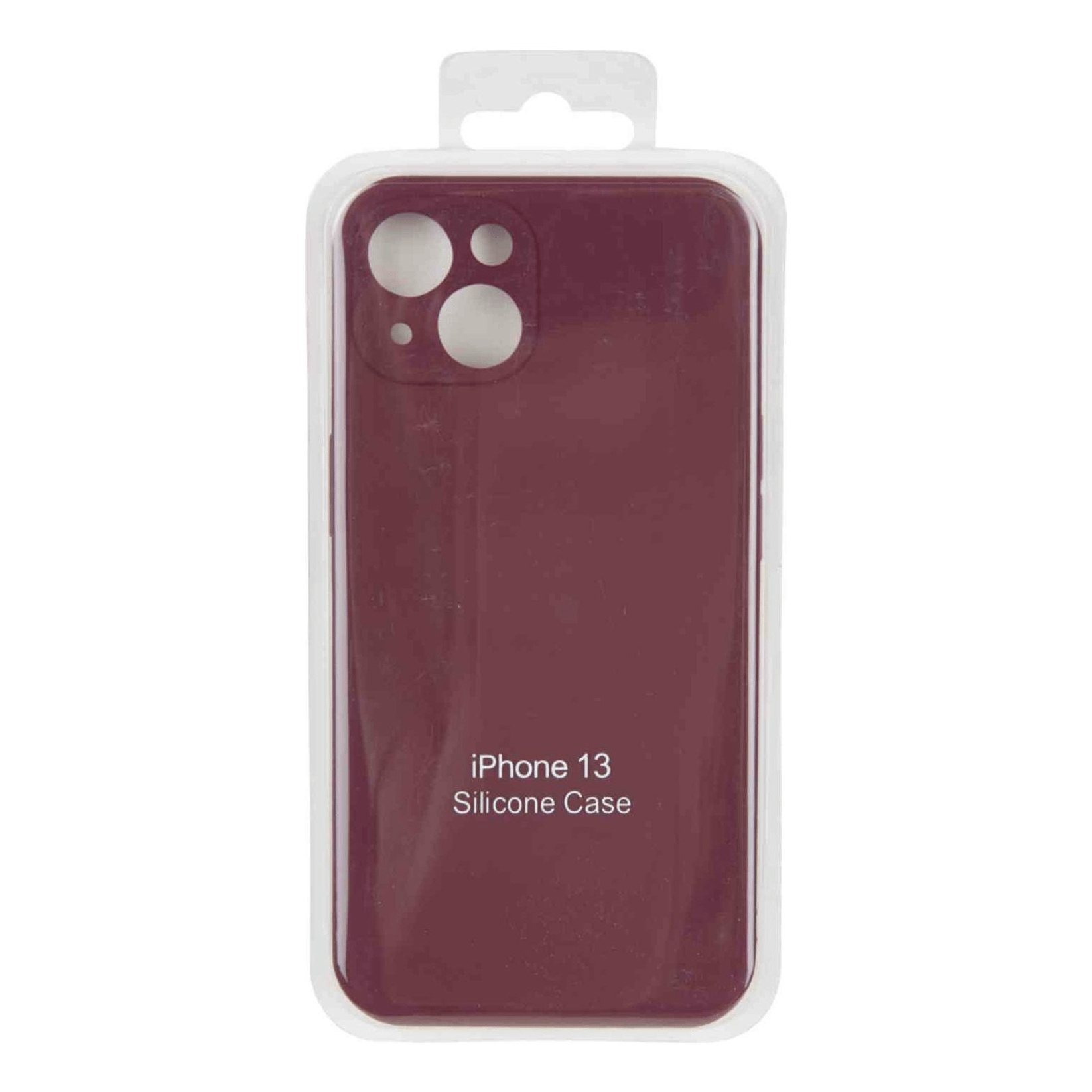 

Чехол для IPhone 13 вишневый, Бордовый