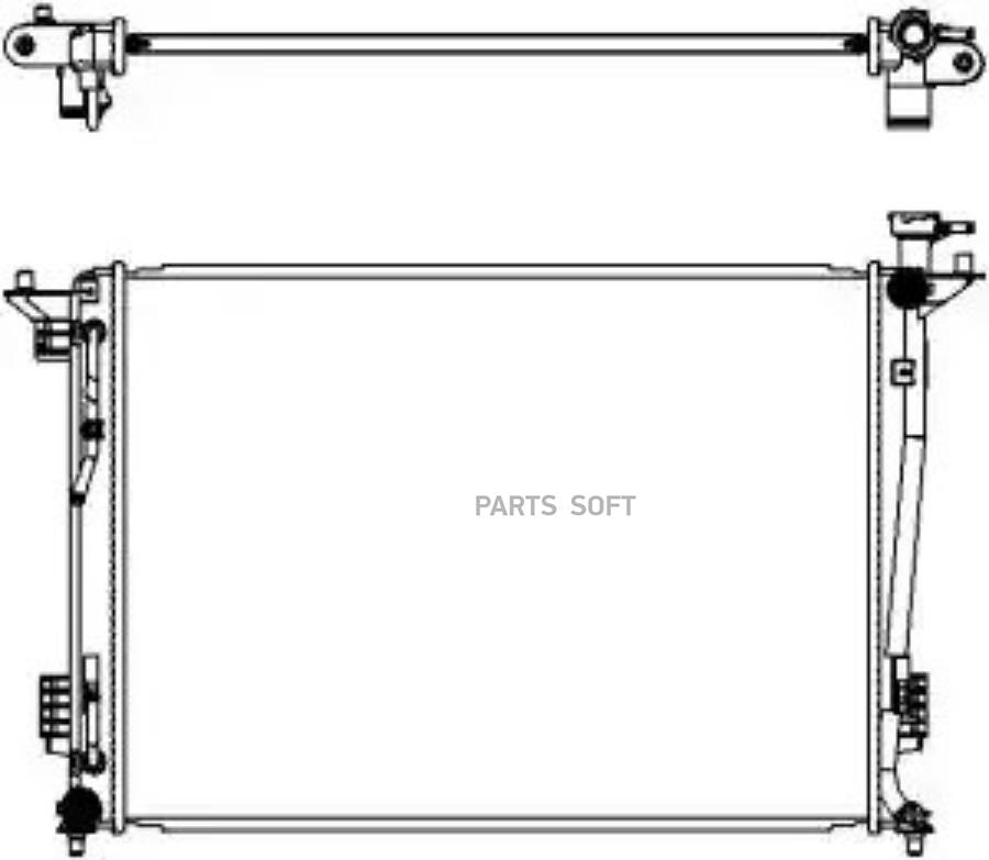 Радиатор Системы Охлаждения SAKURA 32218506 100054680865