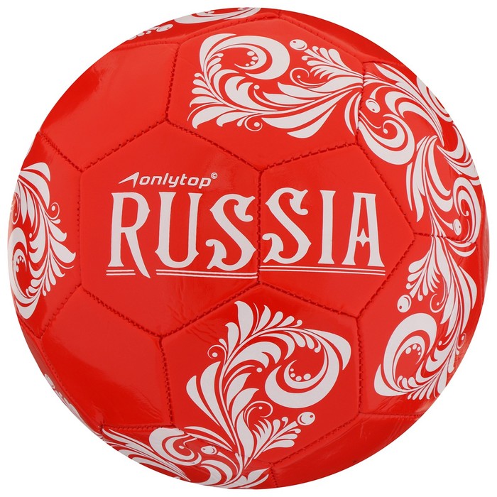 Футбольный мяч Onlitop 1039242 №5 красный