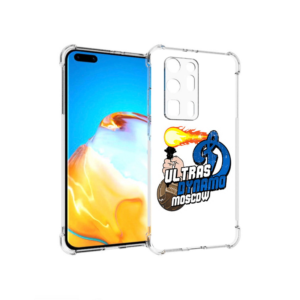 

Чехол MyPads Tocco для Huawei P40 Pro+ ФК Динамо, Прозрачный, Tocco