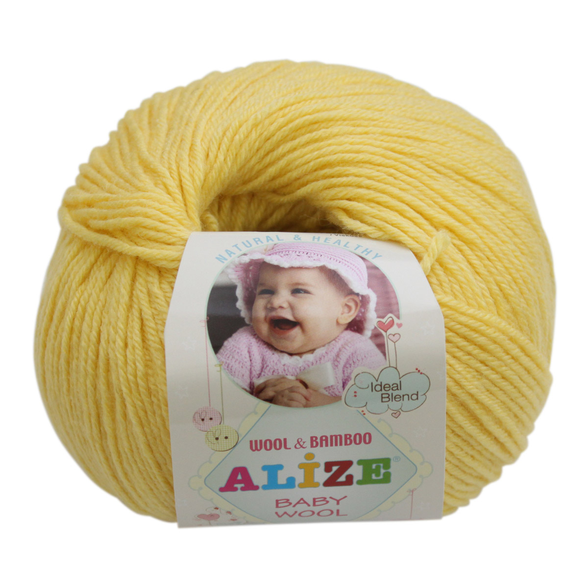 

Пряжа ALIZE 'Baby wool' 50 г, 175 м (бамбук, шерсть, акрил) ТУ (187), 10 мотков