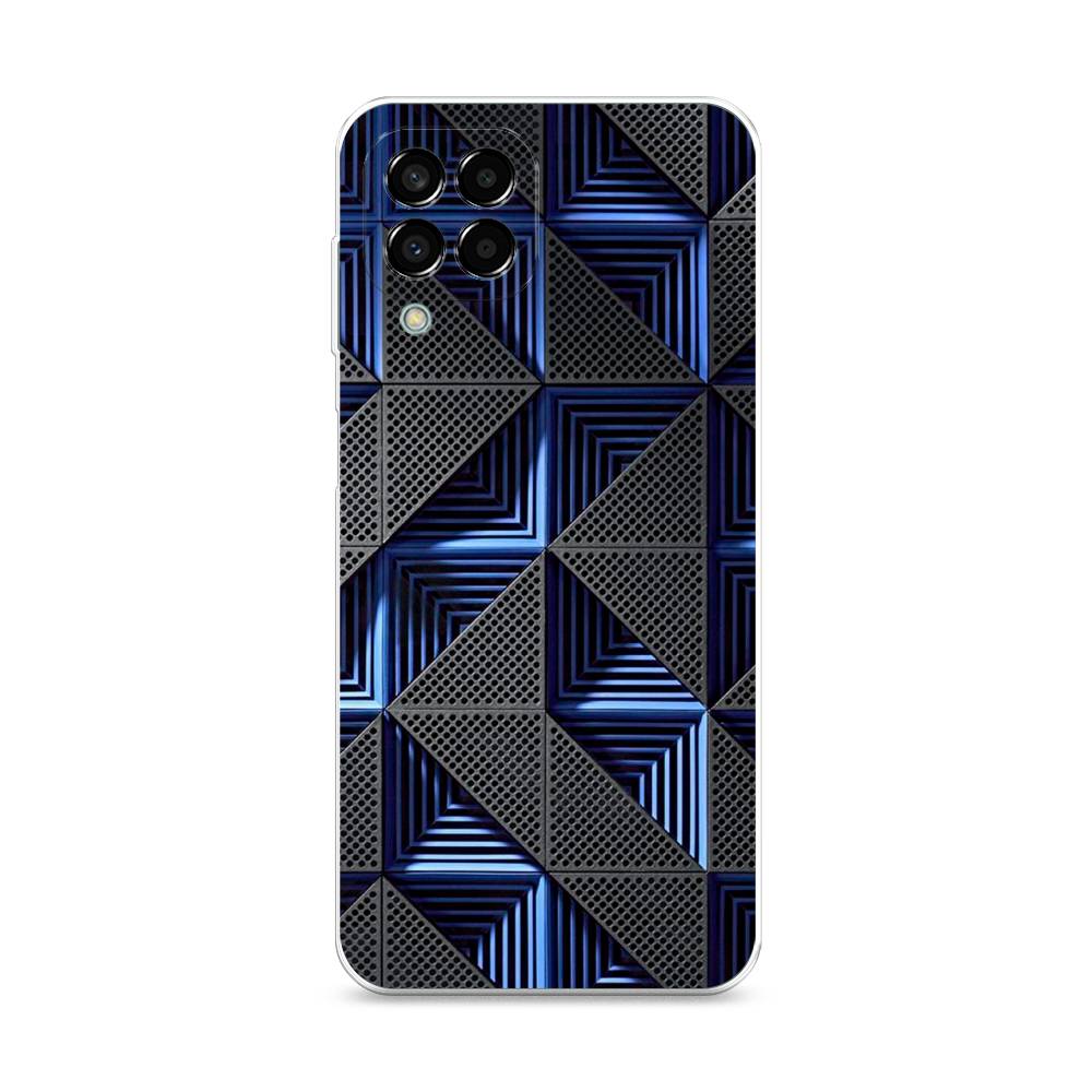 

Чехол на Samsung Galaxy M33 "IBM", Серый;синий, 2105650-3
