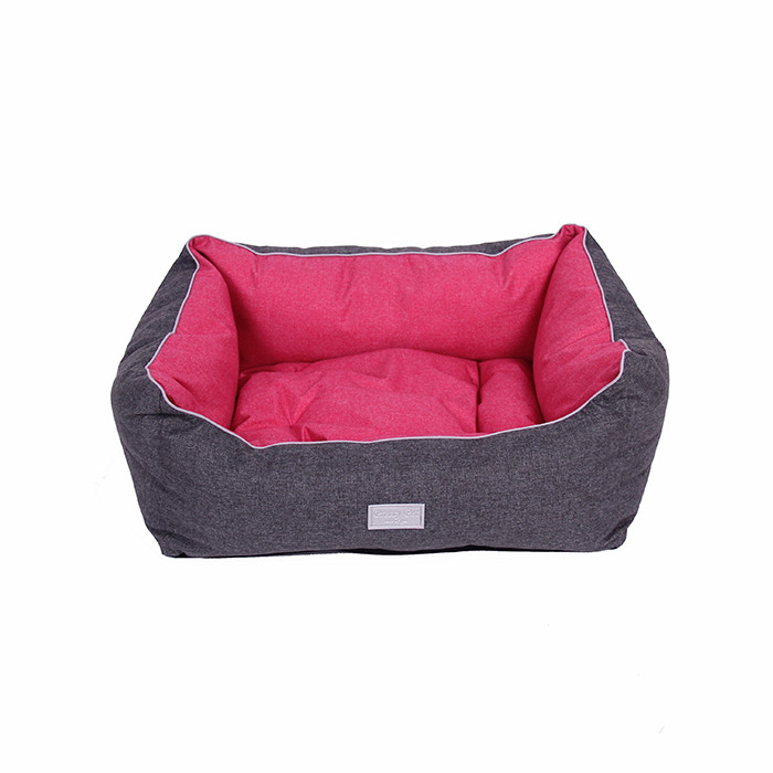 

Лежанка для кошки PrettyCat текстиль 45x55x20см розовый