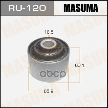 

Сайлентблок Mitsubishi Pajero L141G-L146G/V2/V4W 88-93 Masuma RU120