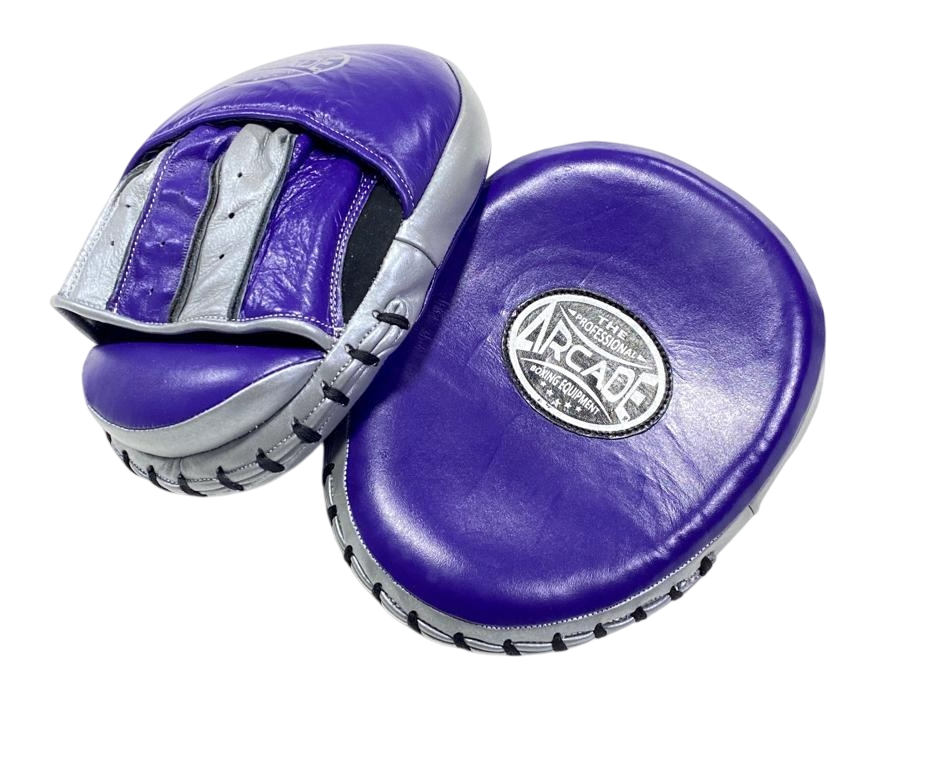 

Лапы боксерские Arcada, Violet, Фиолетовый;серебристый, боксерские