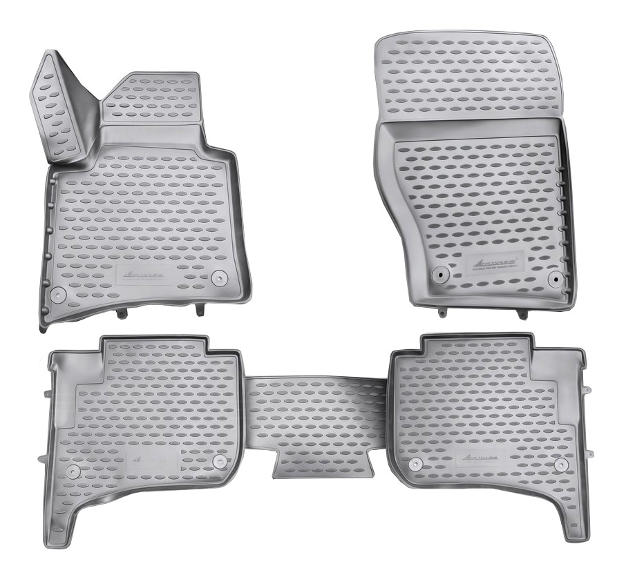 

Коврики 3D В Салон Vw Тоuаrеg Ii 2010-2015, 2015->, 2-Х Зонный Климат-Контроль, 4 Шт. (Пол