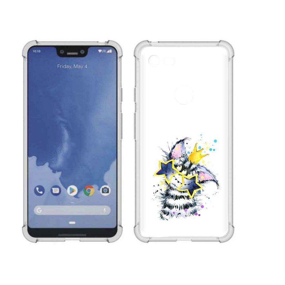 

Чехол MyPads Tocco для Google Pixel 3 XL Мартовский Нуся, Прозрачный, Tocco