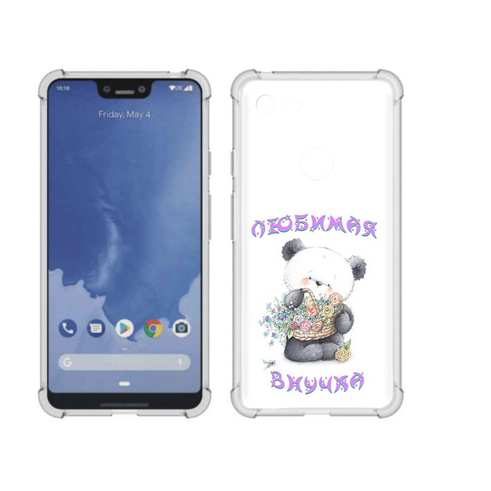 

Чехол MyPads Tocco для Google Pixel 3 XL Любимая внучка, Прозрачный, Tocco