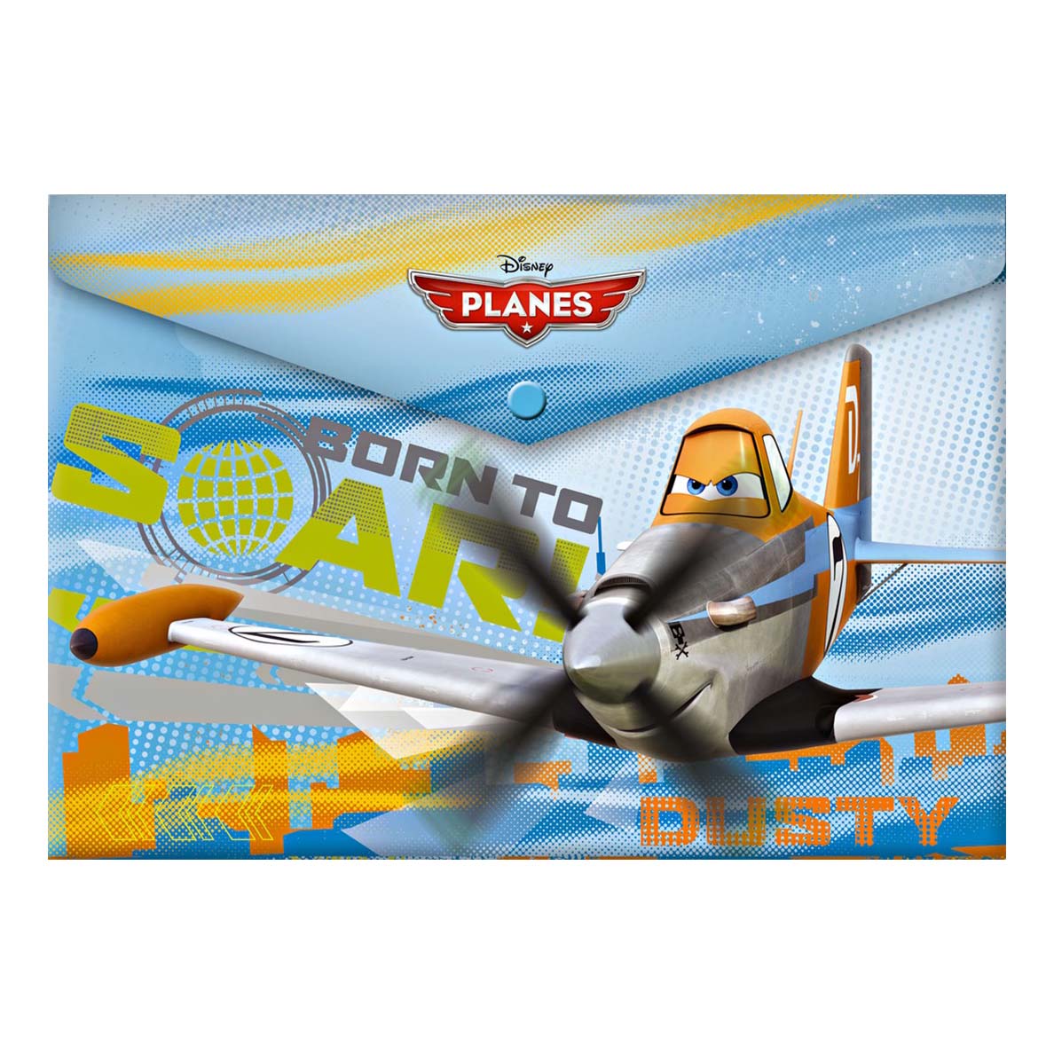 

Папка-конверт на кнопке Cars Planes Transformers