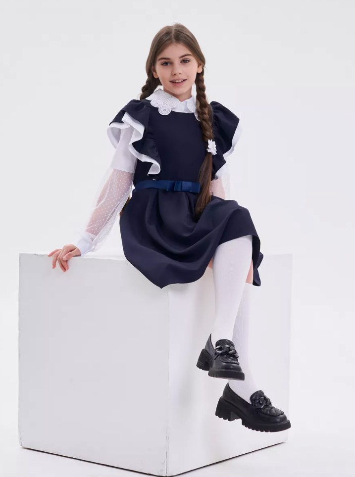 

Сарафан детский Fun Wood SH2024, синий, 146, SH2024
