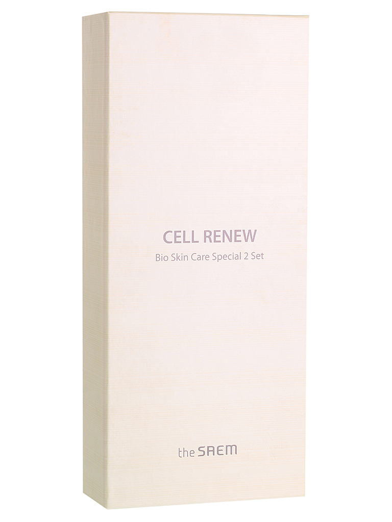 Купить Набор тонер, эмульсия, крем The Saem cell renew bio skin care special 2 set