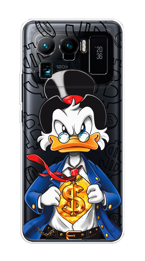 

Чехол на Xiaomi Mi 11 Ultra "Scrooge Goldman", Черный;белый;синий, 310450-1