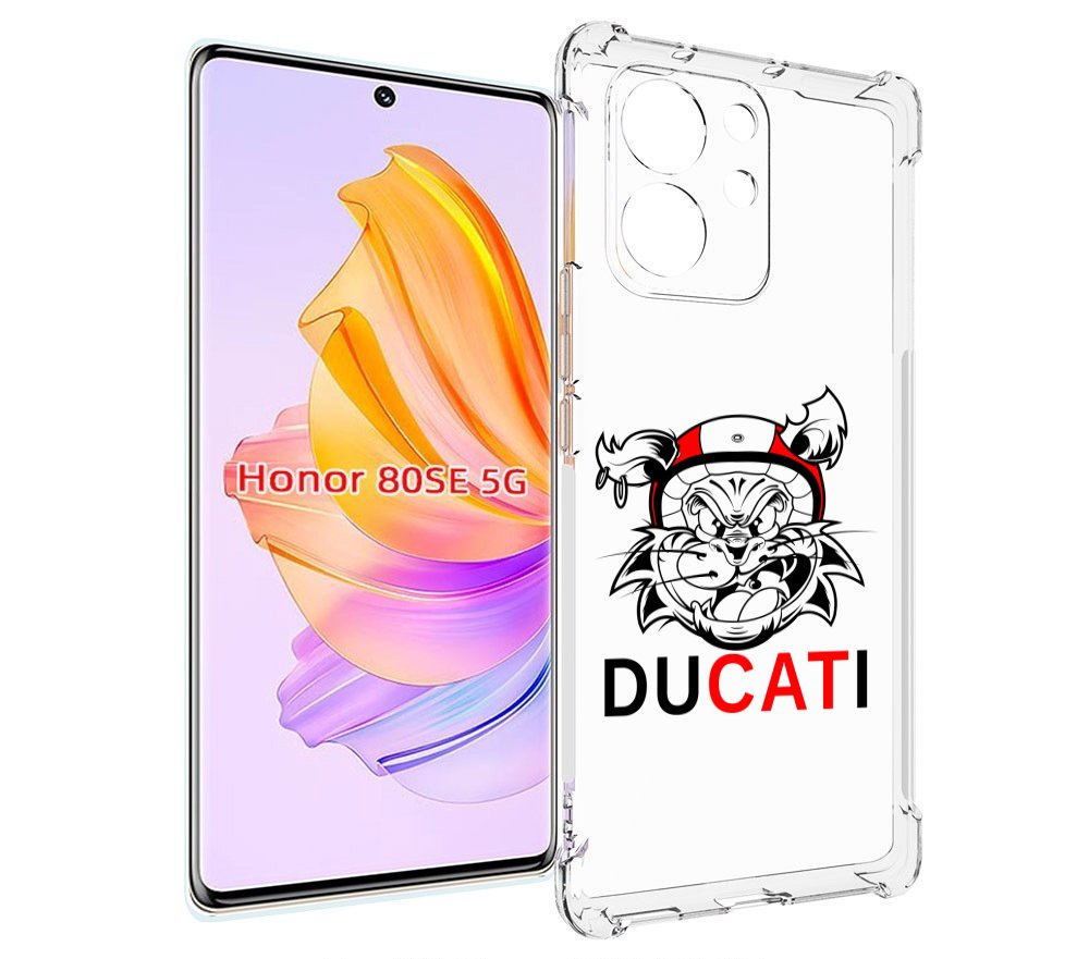 

Чехол MyPads дукати для Honor 80 SE, Прозрачный, Tocco