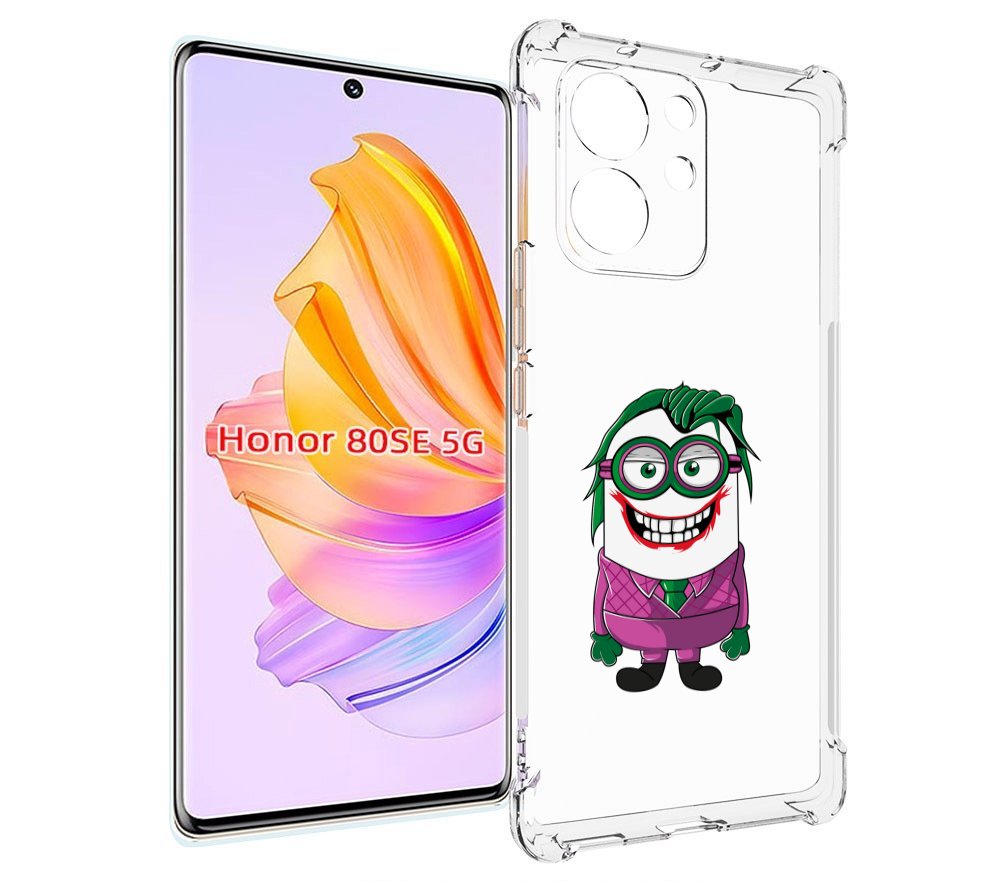 

Чехол MyPads джокер миньон для Honor 80 SE, Прозрачный, Tocco
