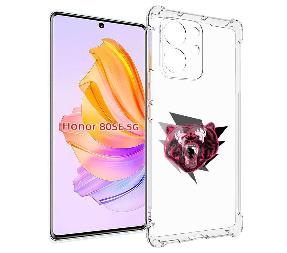 

Чехол MyPads грозовой медведь для Honor 80 SE, Прозрачный, Tocco