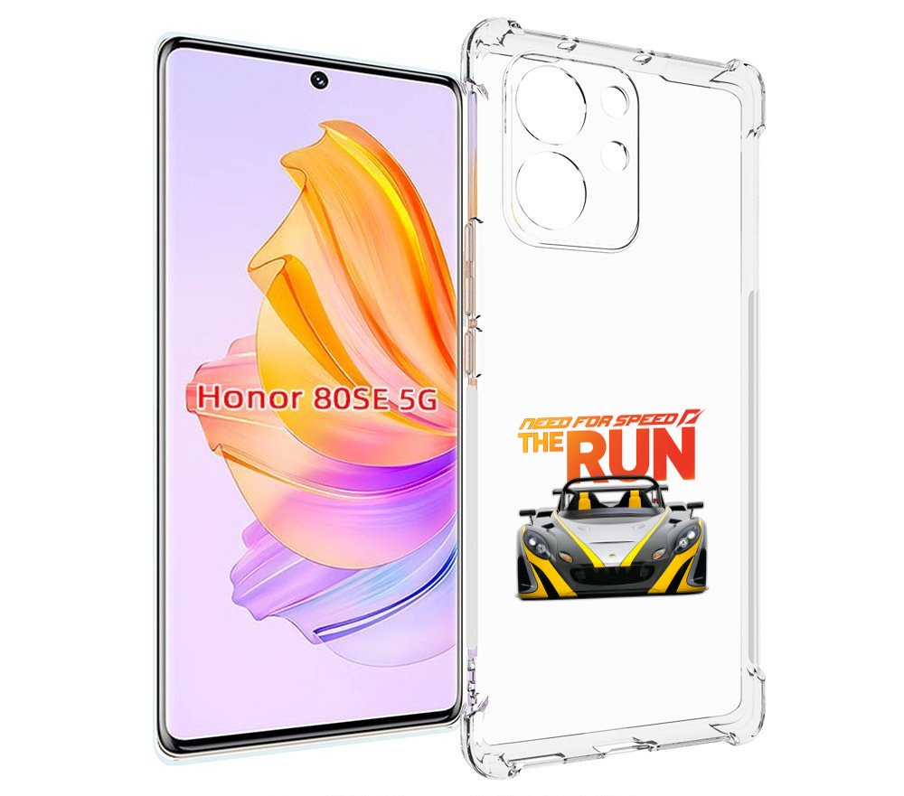 

Чехол MyPads гонка для Honor 80 SE, Прозрачный, Tocco