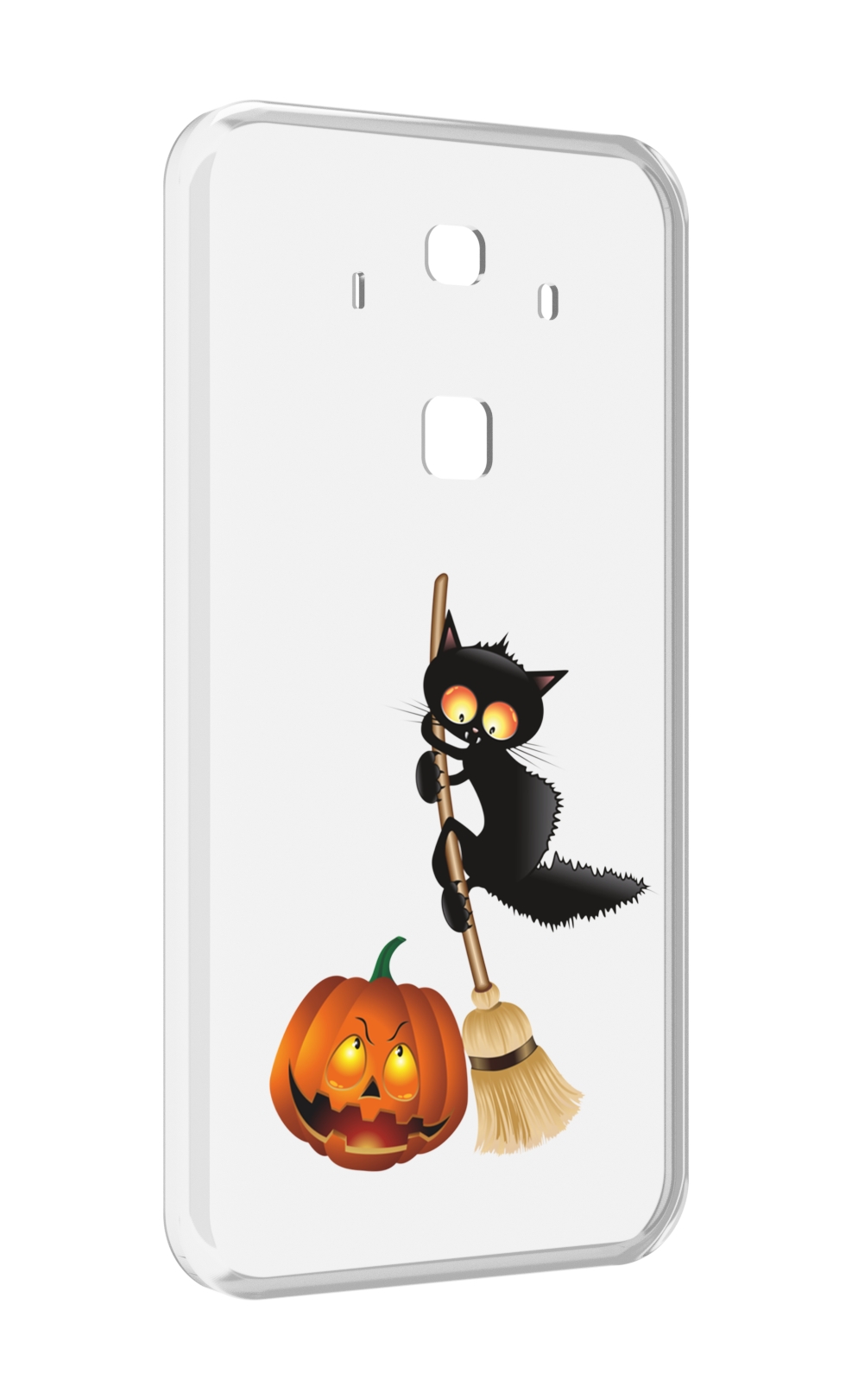 

Чехол MyPads хэлуинский котик для Huawei Mate 10 Pro, Прозрачный, Tocco
