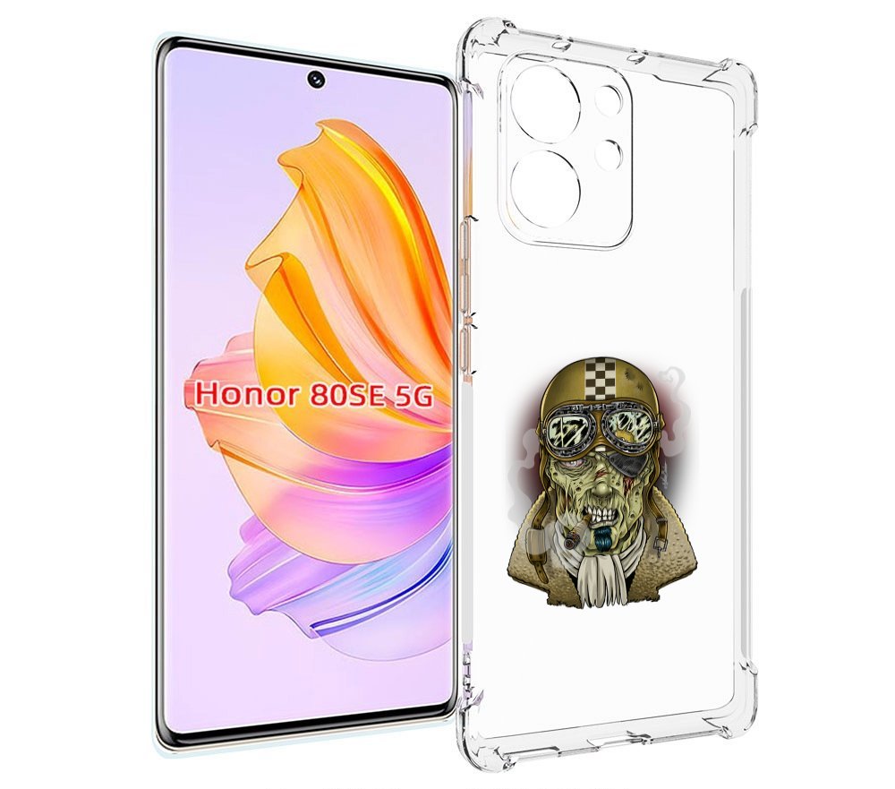 

Чехол MyPads военный зомби для Honor 80 SE, Прозрачный, Tocco