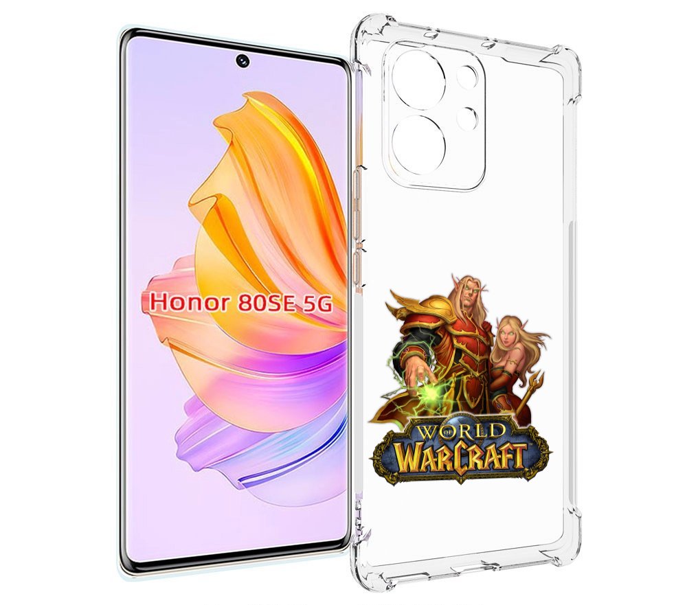

Чехол MyPads варкрафт2 для Honor 80 SE, Прозрачный, Tocco