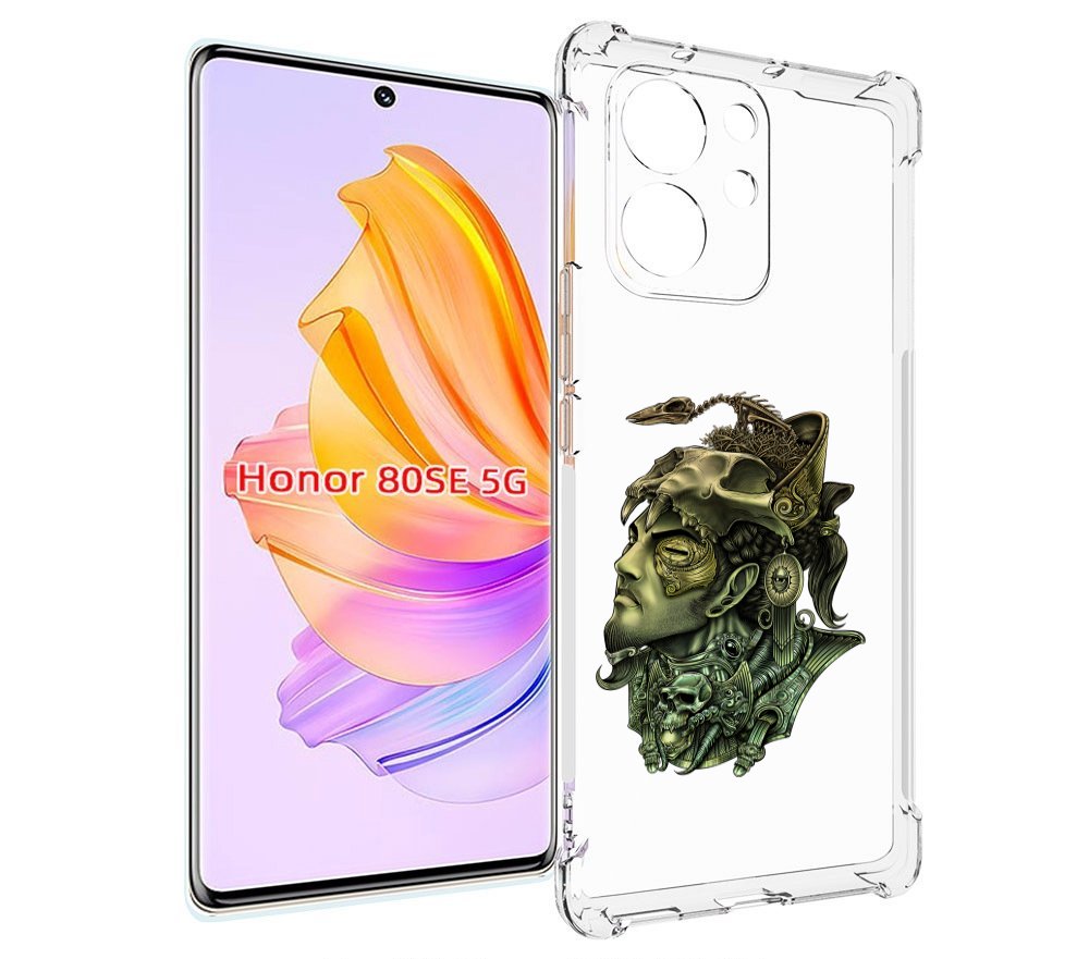 

Чехол MyPads бронзовый воин для Honor 80 SE, Прозрачный, Tocco