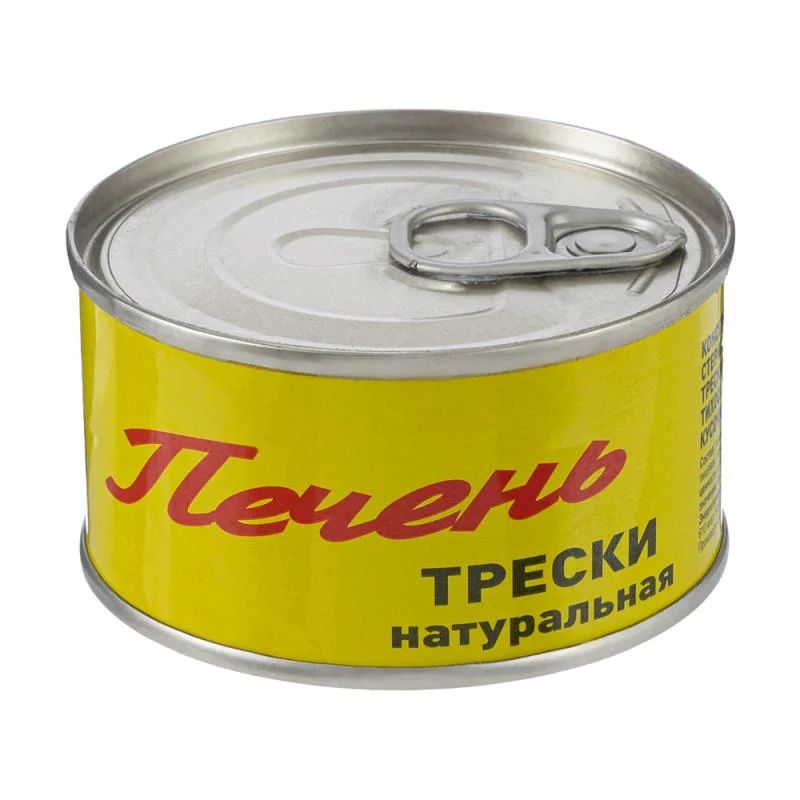 

Печень трески натуральная 140 г