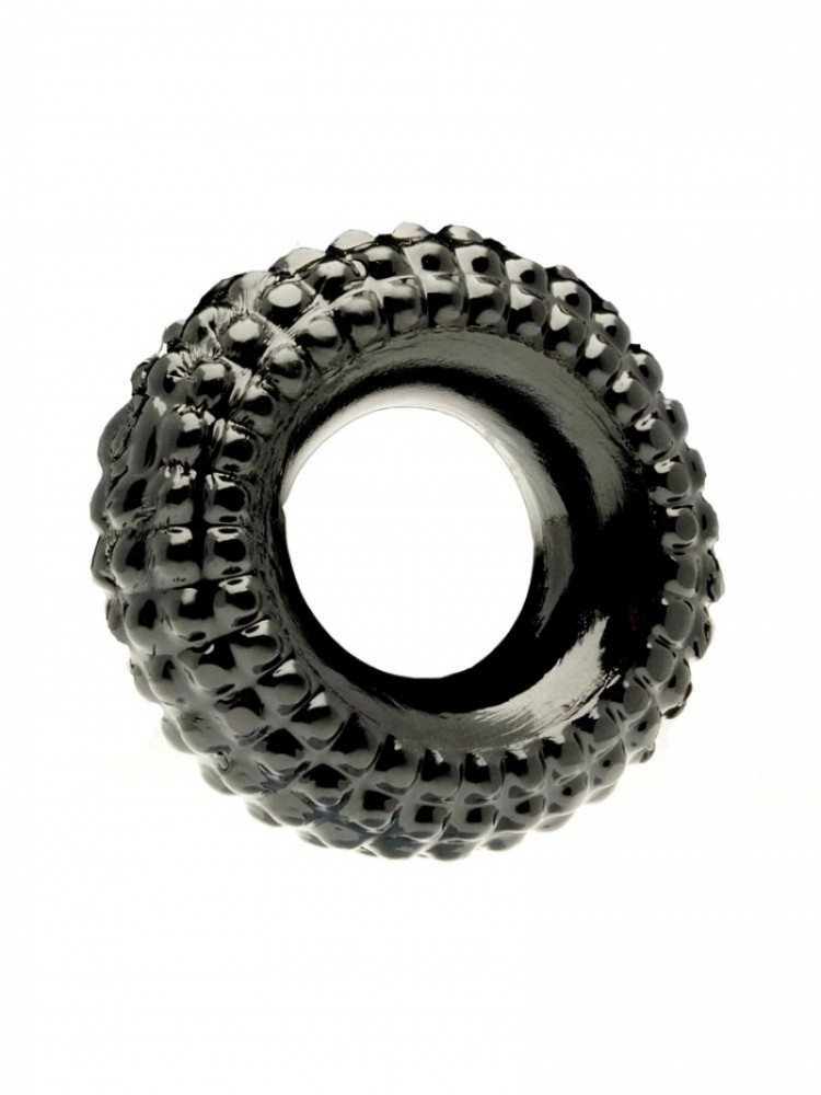 фото Эрекционное кольцо stretch желейное mr. fist tyre black jelly ring, черное