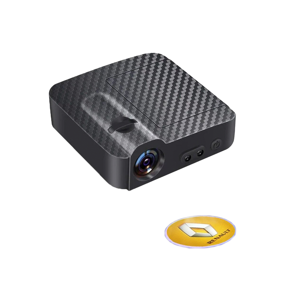 Светодиодная подсветка дверей LUMLEDIO с логотипом RENAULT в дверь автомобиля PJ-RENAULT