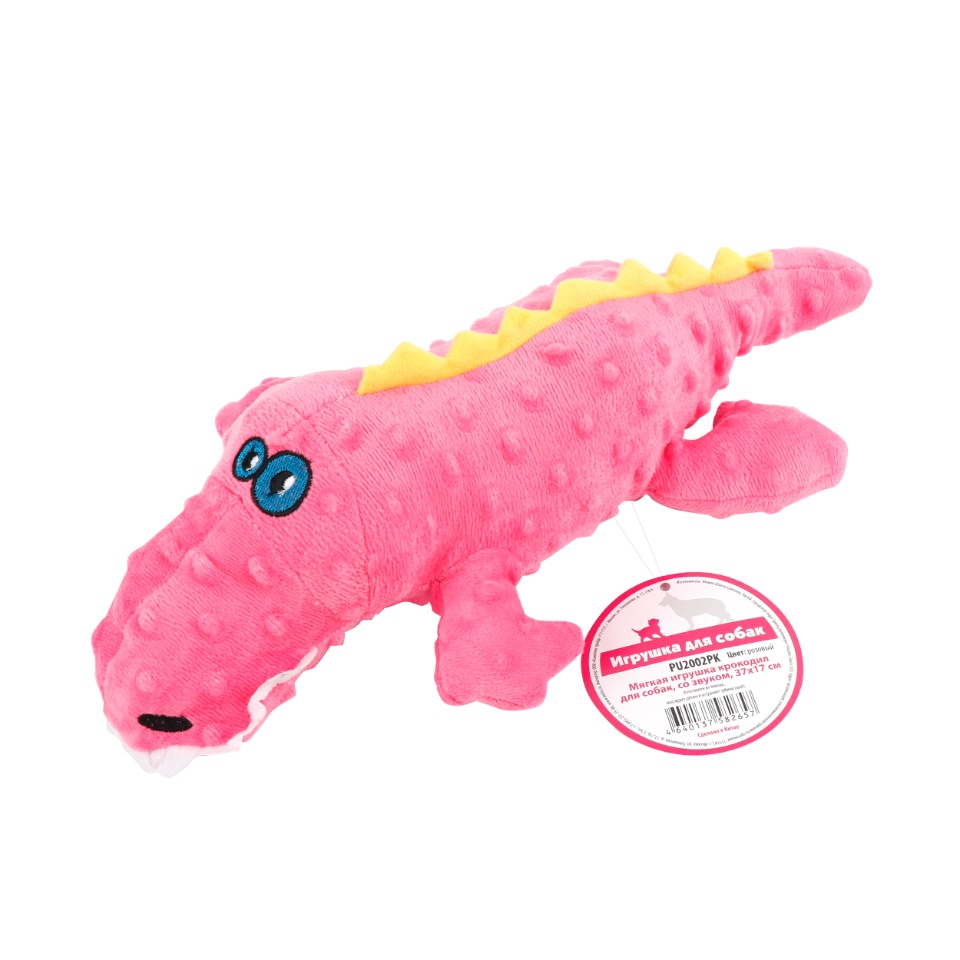 

Игрушка-пищалка для собак Pet Universe , розовый, 37 см, 1 шт