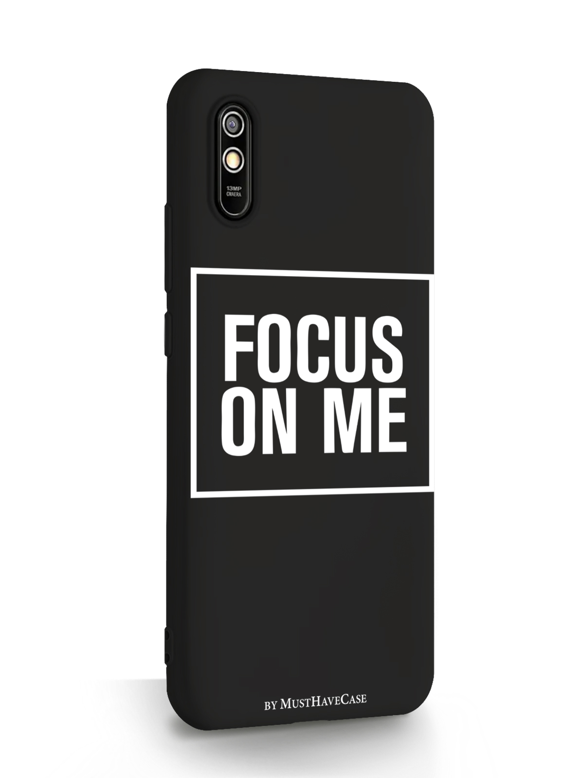 фото Чехол musthavecase для xiaomi redmi 9a focus on me черный