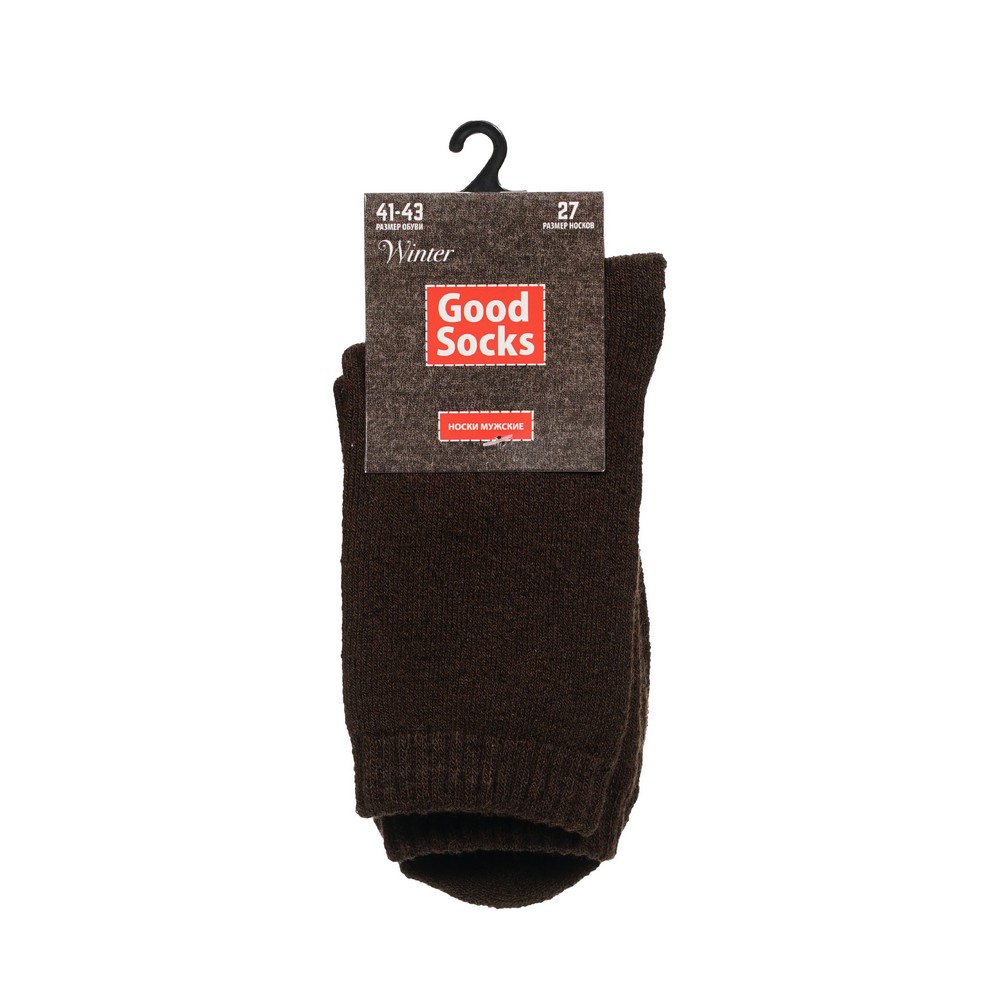 Носки мужские Good Socks GSWm коричневые 41-43