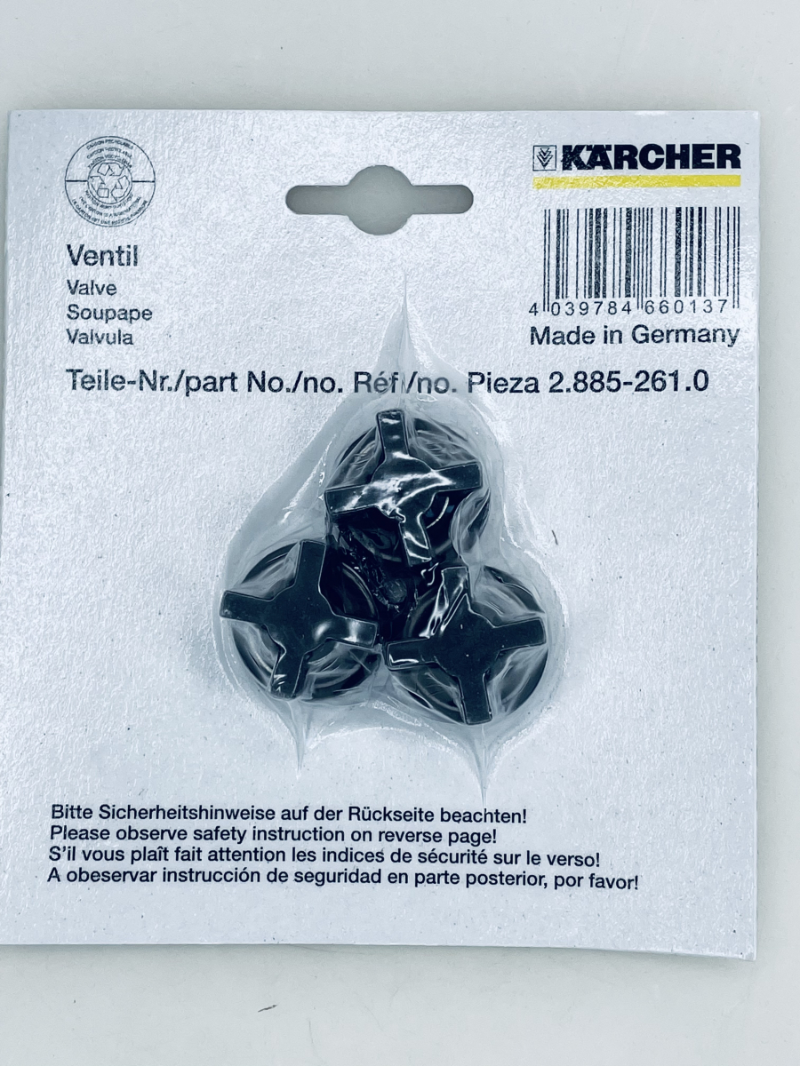 Комплект запасных частей клапана KARCHER для аппаратов высокого давления, арт. 2.885-261.0 обруч массажный d 105 см 8 частей 1 33 кг