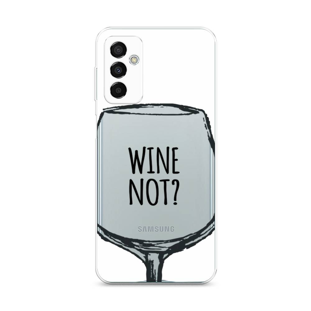 

Чехол на Samsung Galaxy M23 5G "Wine not white", Белый, 2105550-6