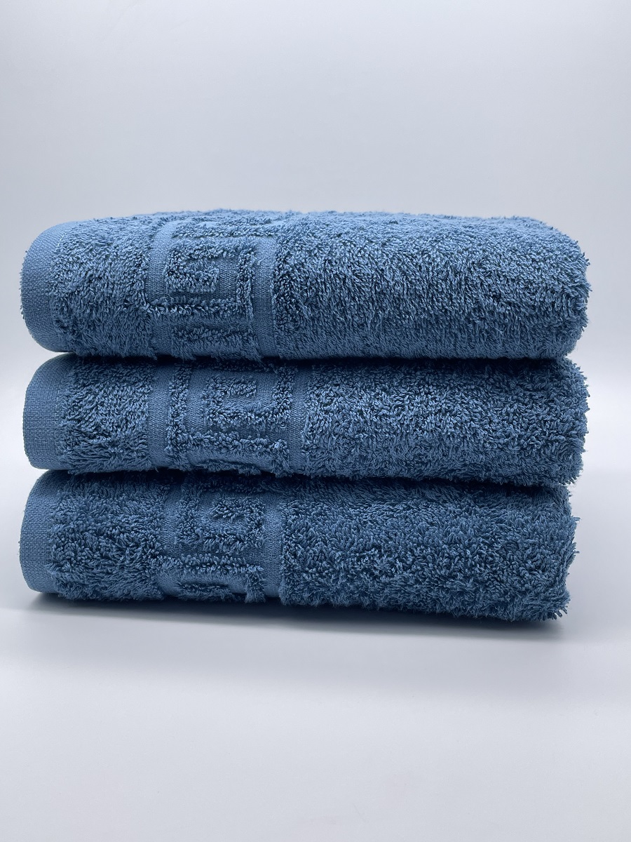 

Набор полотенец 40x70-3 шт. TM Textile с54-54-54_saxony_blue, с3