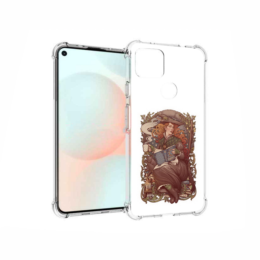 

Чехол MyPads Tocco для Google Pixel 5A Женские_126, Прозрачный, Tocco
