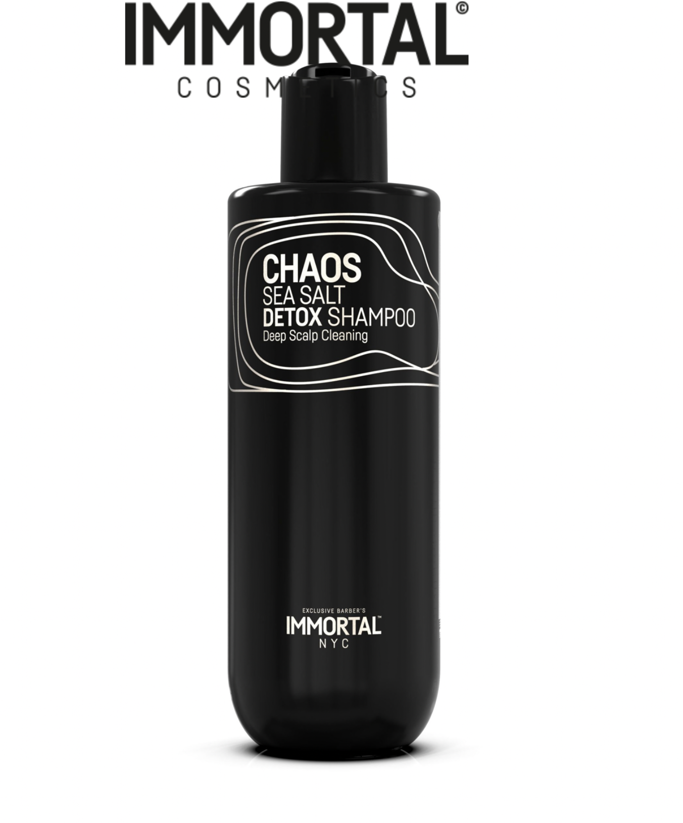 Шампунь для волос Immortal NYC Chaos Sea Salt Detox Shampoo 350 мл первичный хаос