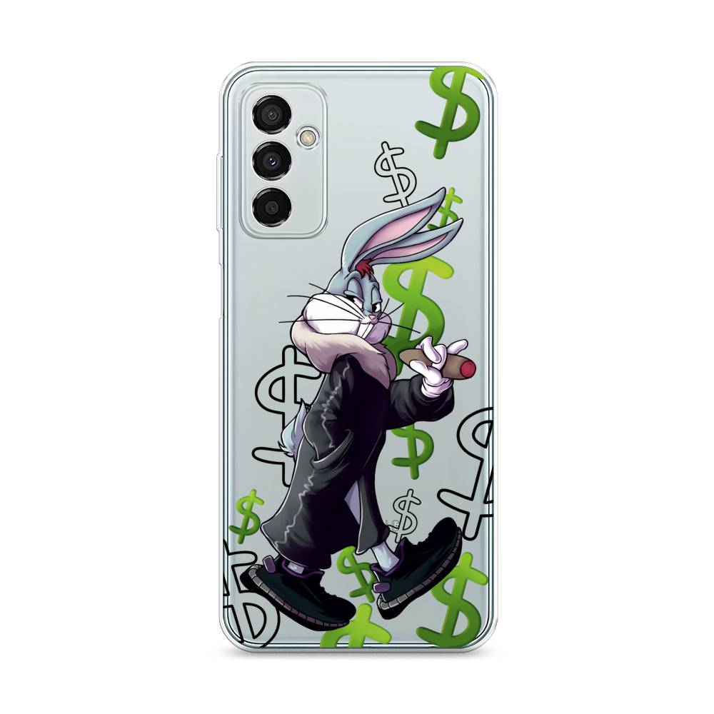 

Чехол на Samsung Galaxy M23 5G "Rich Bugs Bunny", Зеленый;черный;голубой, 2105550-6