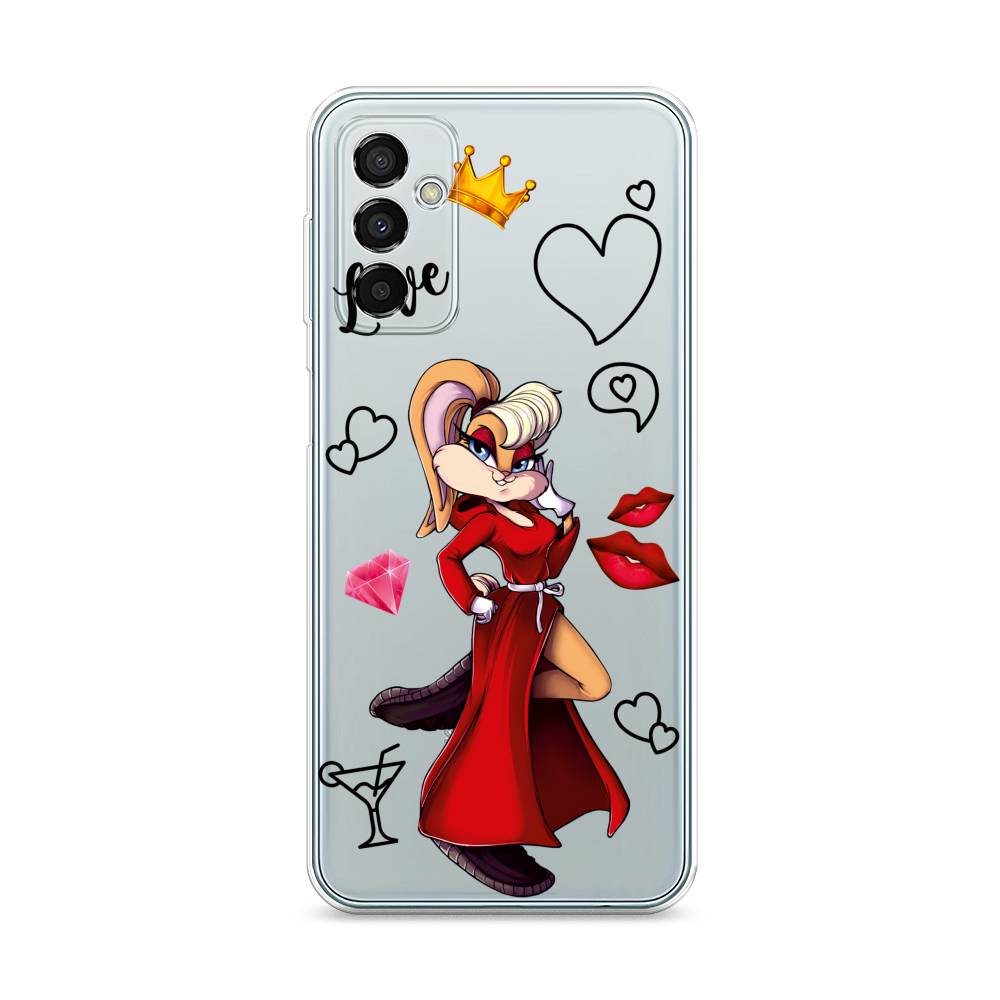 

Чехол на Samsung Galaxy M23 5G "Rich Lola Bunny", Красный;бежевый;оранжевый, 2105550-6