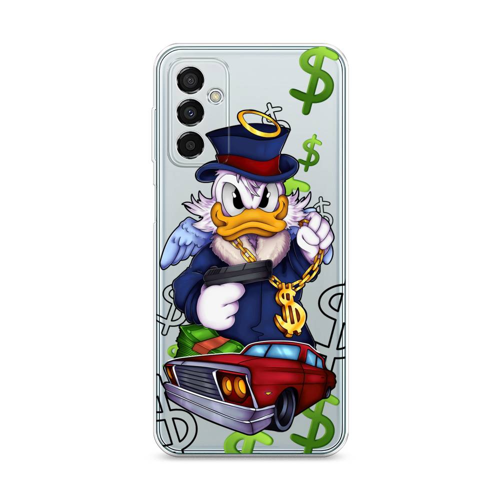 

Чехол на Samsung Galaxy M23 5G "Scrooge McDuck with a Gold Chain", Красный;синий;белый, 2105550-6