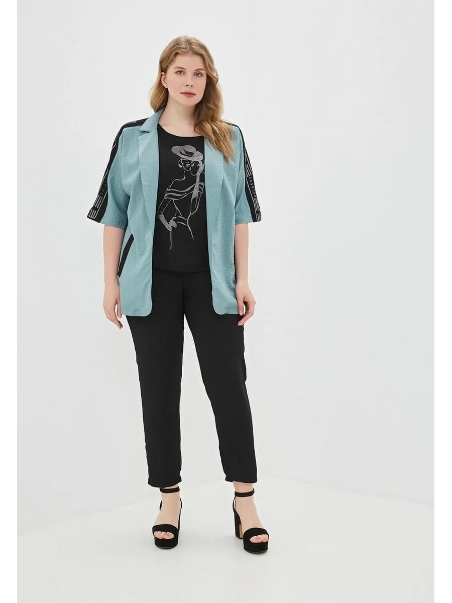 

Костюм женский AVEMOD БПИ3261 зеленый 48 RU, БПИ3261
