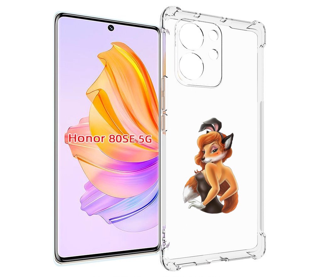 

Чехол MyPads баронесса для Honor 80 SE, Прозрачный, Tocco