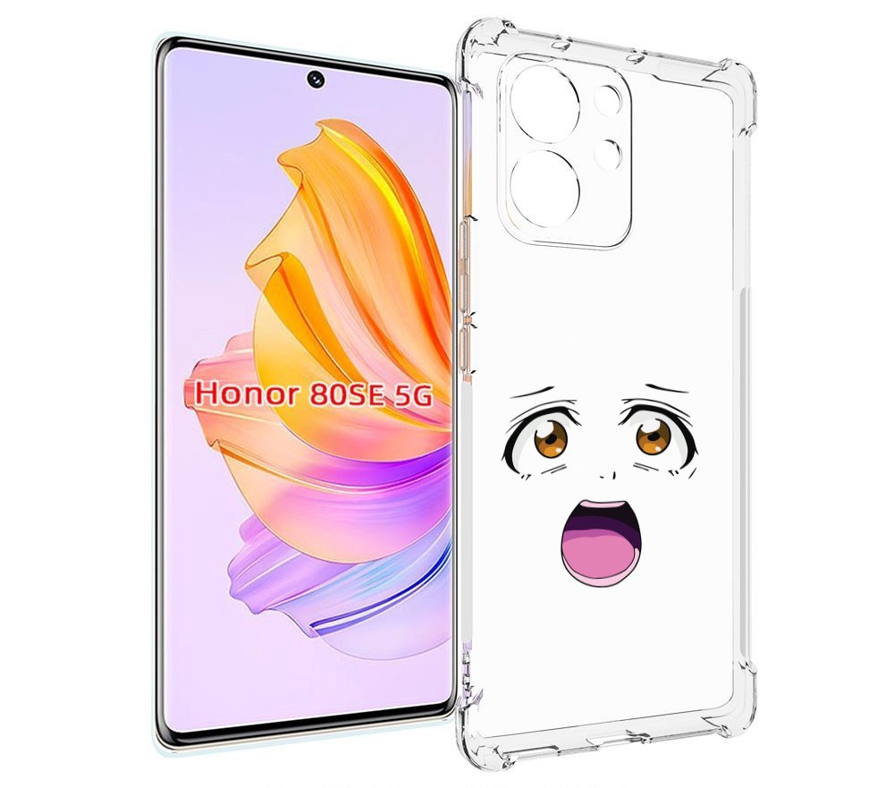 

Чехол MyPads аниме лицао для Honor 80 SE, Прозрачный, Tocco
