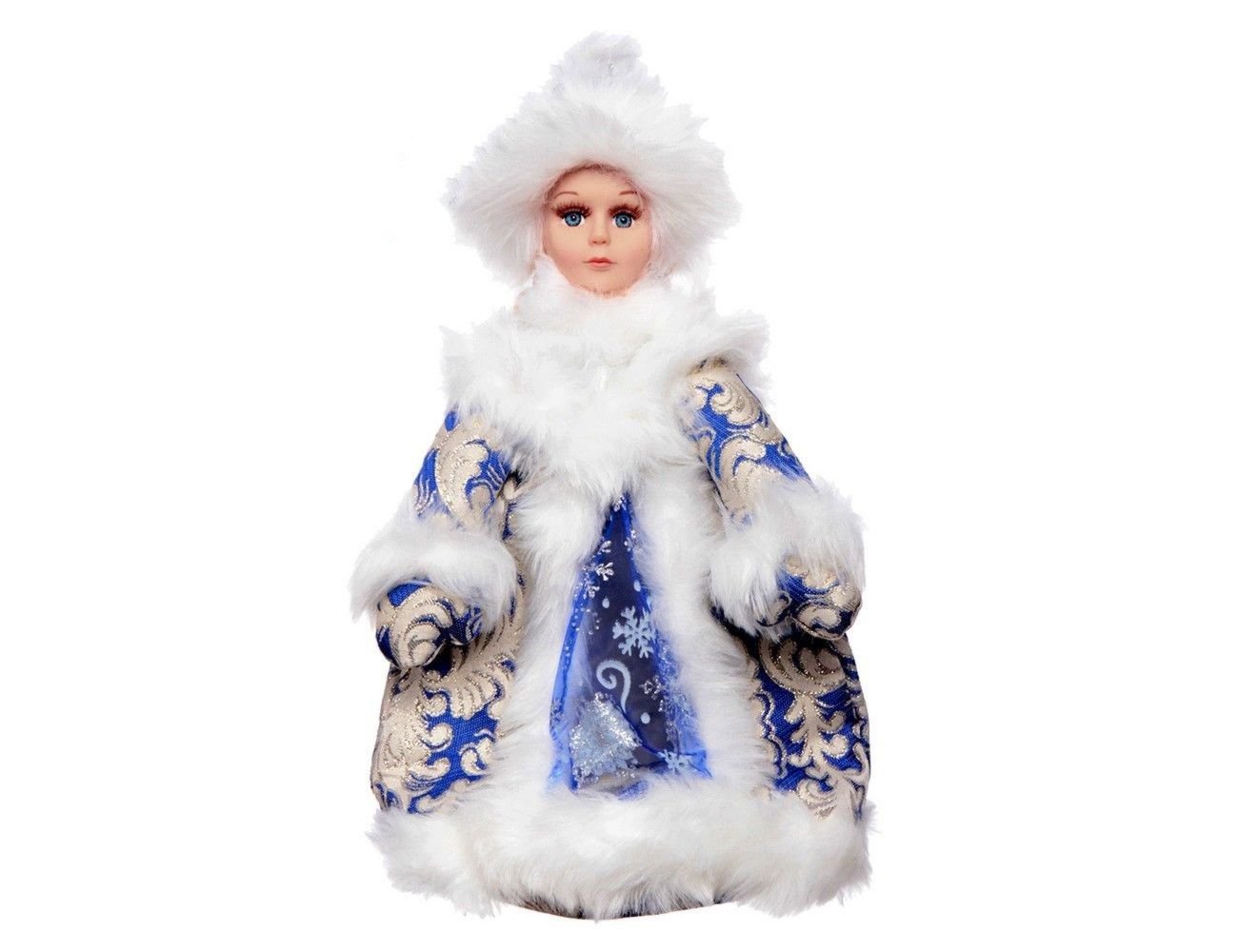 

Новогодняя фигурка Serpantin Снегурочка mor23n--201-1265 35 см, Голубой;белый, Снегурочка