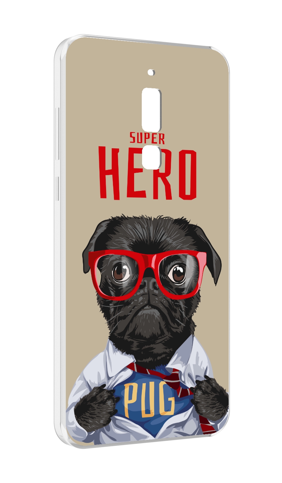 

Чехол MyPads Герой-PUG для Meizu M6T, Прозрачный, Tocco