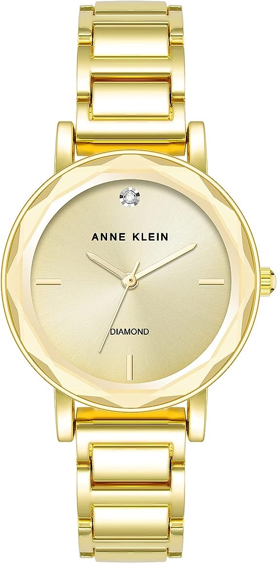 Наручные часы женские Anne Klein AK/3966CHGB золотистые