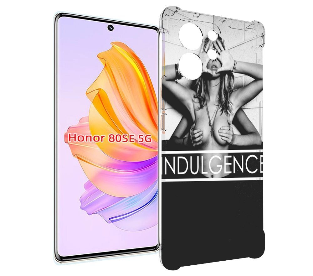 

Чехол MyPads Страсть для Honor 80 SE, Прозрачный, Tocco