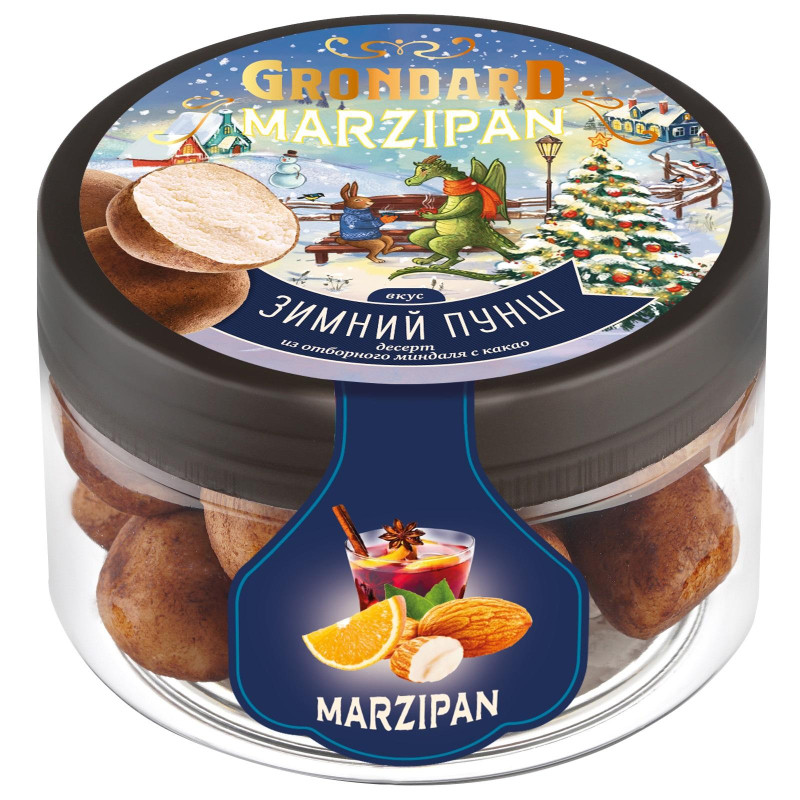 Картошка марципановая Grondard Зимний пунш с какао 160 г