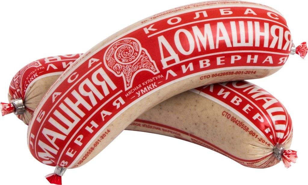 

Колбаса ливерная Закряжье Домашняя 250 г